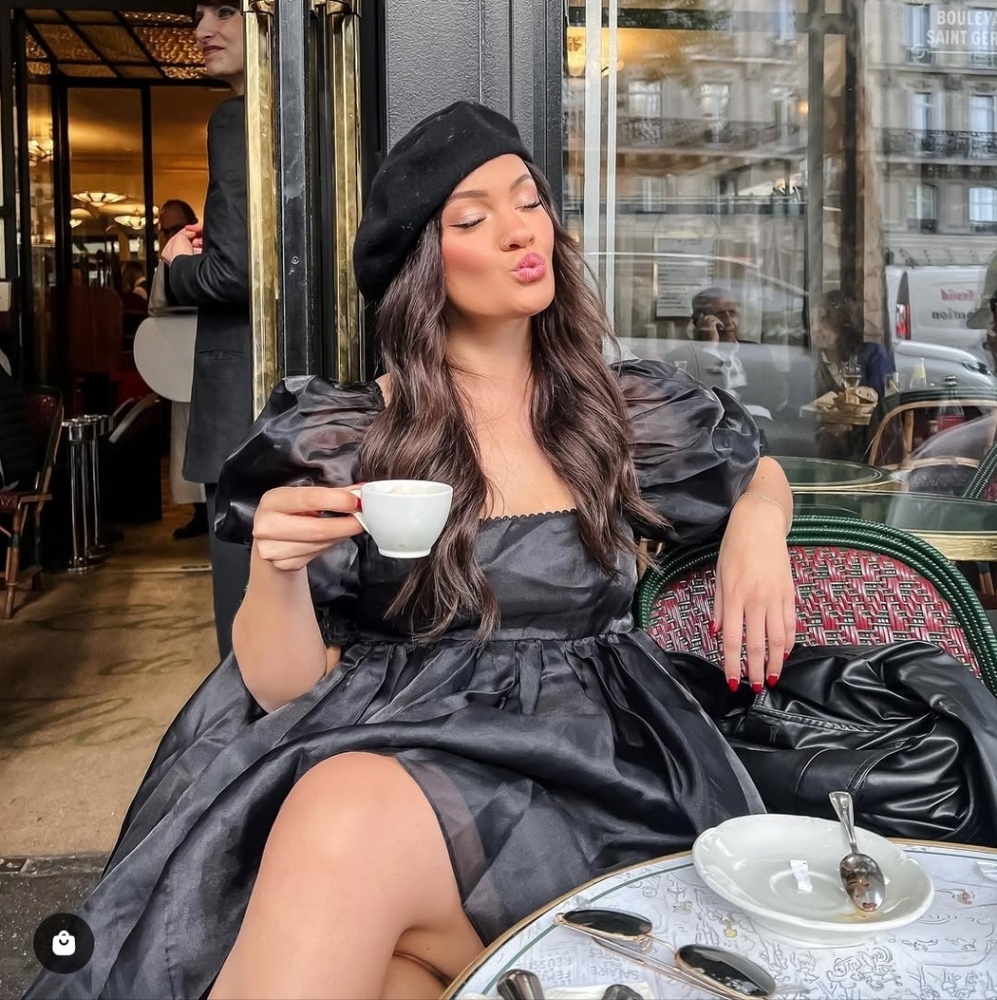 Selkie Caviar Puff Dress